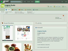 Tablet Screenshot of insignia-studio.deviantart.com