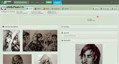 Desktop Screenshot of animexfreakx115.deviantart.com