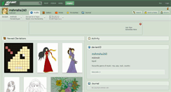 Desktop Screenshot of mshmsha260.deviantart.com