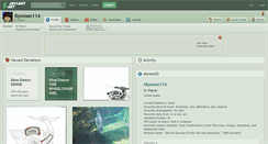 Desktop Screenshot of lilymoon114.deviantart.com