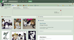 Desktop Screenshot of how-to-use.deviantart.com