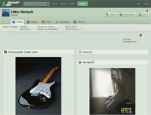 Tablet Screenshot of little-nemesis.deviantart.com