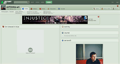 Desktop Screenshot of antonina-art.deviantart.com