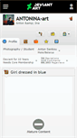 Mobile Screenshot of antonina-art.deviantart.com