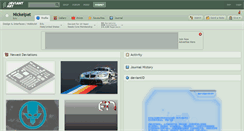 Desktop Screenshot of nickelpat.deviantart.com