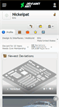 Mobile Screenshot of nickelpat.deviantart.com