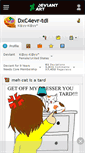 Mobile Screenshot of dxc4evr-tdi.deviantart.com