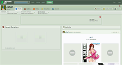 Desktop Screenshot of cliffoff.deviantart.com