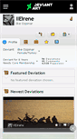 Mobile Screenshot of iieirene.deviantart.com