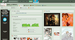 Desktop Screenshot of aizen--x--momo.deviantart.com