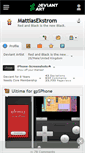 Mobile Screenshot of mattiasekstrom.deviantart.com