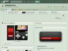 Tablet Screenshot of mattiasekstrom.deviantart.com