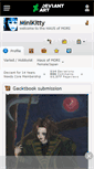Mobile Screenshot of minikitty.deviantart.com