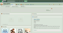 Desktop Screenshot of momo-toshiro.deviantart.com