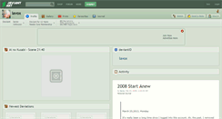 Desktop Screenshot of lavox.deviantart.com