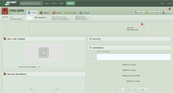 Desktop Screenshot of crazy-julzz.deviantart.com