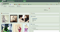 Desktop Screenshot of jangho0630.deviantart.com