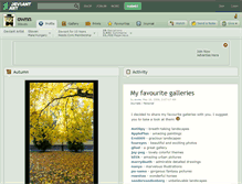 Tablet Screenshot of ownn.deviantart.com