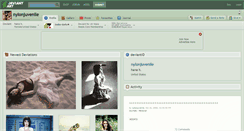 Desktop Screenshot of nylonjuvenile.deviantart.com