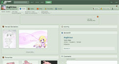 Desktop Screenshot of mugilicious.deviantart.com