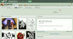 Desktop Screenshot of dw-deathwish.deviantart.com
