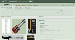Desktop Screenshot of hvrock13.deviantart.com