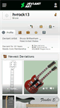Mobile Screenshot of hvrock13.deviantart.com