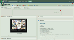Desktop Screenshot of jake-lover.deviantart.com