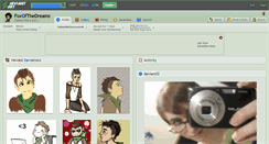 Desktop Screenshot of foxofthedreams.deviantart.com