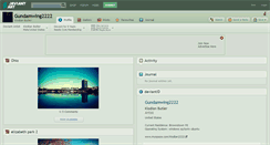 Desktop Screenshot of gundamwing2222.deviantart.com
