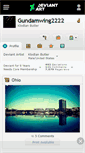 Mobile Screenshot of gundamwing2222.deviantart.com