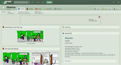 Desktop Screenshot of ilikepizza.deviantart.com
