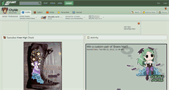 Desktop Screenshot of chylde.deviantart.com
