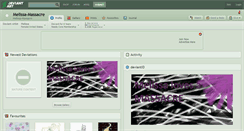 Desktop Screenshot of melissa-massacre.deviantart.com
