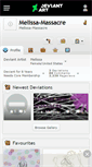 Mobile Screenshot of melissa-massacre.deviantart.com