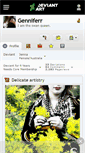 Mobile Screenshot of genniferr.deviantart.com