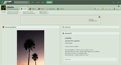 Desktop Screenshot of lidusha.deviantart.com