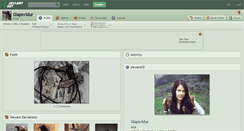 Desktop Screenshot of glapsvidur.deviantart.com