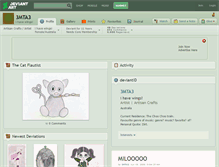 Tablet Screenshot of 3mta3.deviantart.com