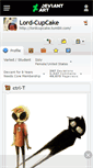 Mobile Screenshot of lord-cupcake.deviantart.com