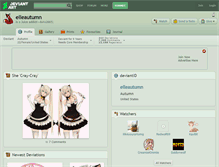 Tablet Screenshot of elleautumn.deviantart.com