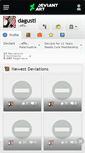 Mobile Screenshot of dagusti.deviantart.com