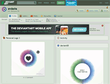 Tablet Screenshot of andaska.deviantart.com