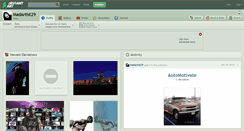 Desktop Screenshot of madartist29.deviantart.com