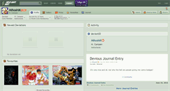 Desktop Screenshot of mihoshik.deviantart.com