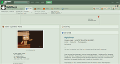 Desktop Screenshot of nightsheep.deviantart.com