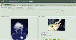 Desktop Screenshot of fuzziepeach.deviantart.com