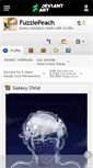 Mobile Screenshot of fuzziepeach.deviantart.com