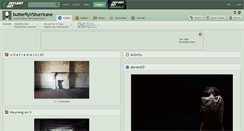 Desktop Screenshot of butterflyvshurricane.deviantart.com