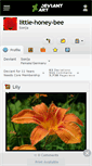 Mobile Screenshot of little-honey-bee.deviantart.com